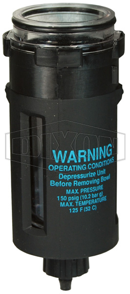 Wilkerson Lubricator Bowl with Drain